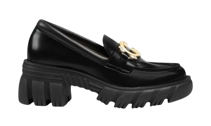MOCASSINO - GUCCI G NERO