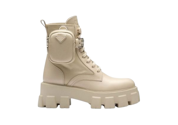 STIVALETTI - PRADA MONOLITH COMBAT BOOTS