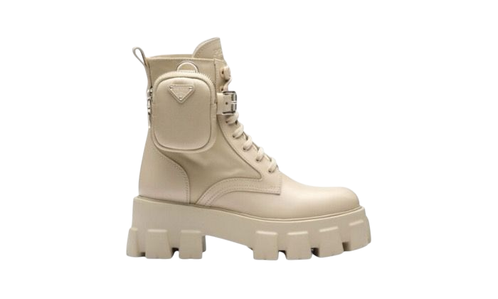 STIVALETTI - PRADA MONOLITH COMBAT BOOTS
