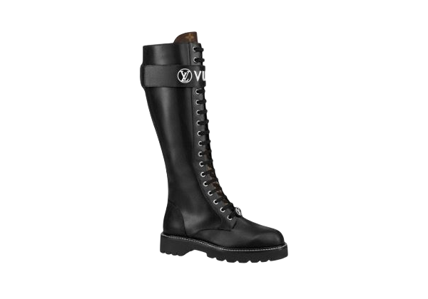 STIVALI - LOUIS VUITTON TERRITORY FLAT NERO