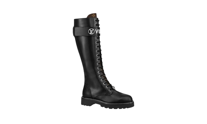 STIVALI - LOUIS VUITTON TERRITORY FLAT NERO