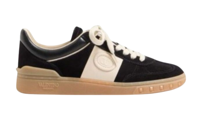 SCARPE - VALENTINO UPVILLAGE IN LANA E CROSTA NERO