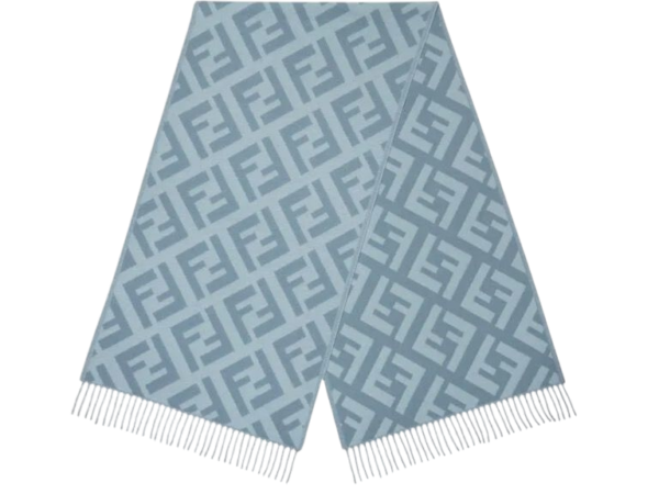 FASCIA - FENDI IN CASHMERE AZZURRO