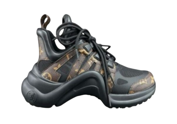 STIVALETTO - LOUIS VUITTON ARCHLIGHT NERO MARRONE DONNA