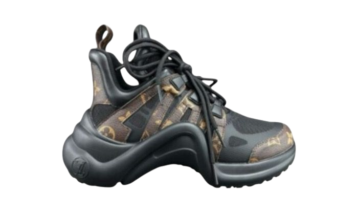 STIVALETTO - LOUIS VUITTON ARCHLIGHT NERO MARRONE DONNA