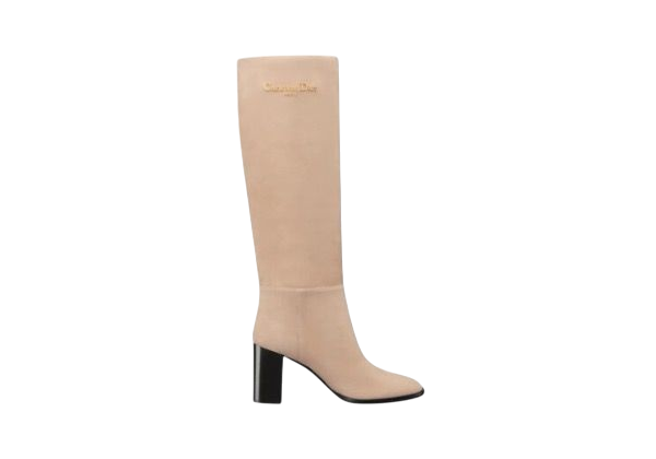 STIVALI - DIOR CON TACCO BEIGE
