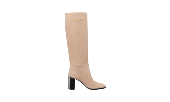STIVALI - DIOR CON TACCO BEIGE