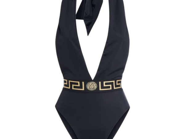 COSTUMI - VERSACE GRECA NERO/MARRONE