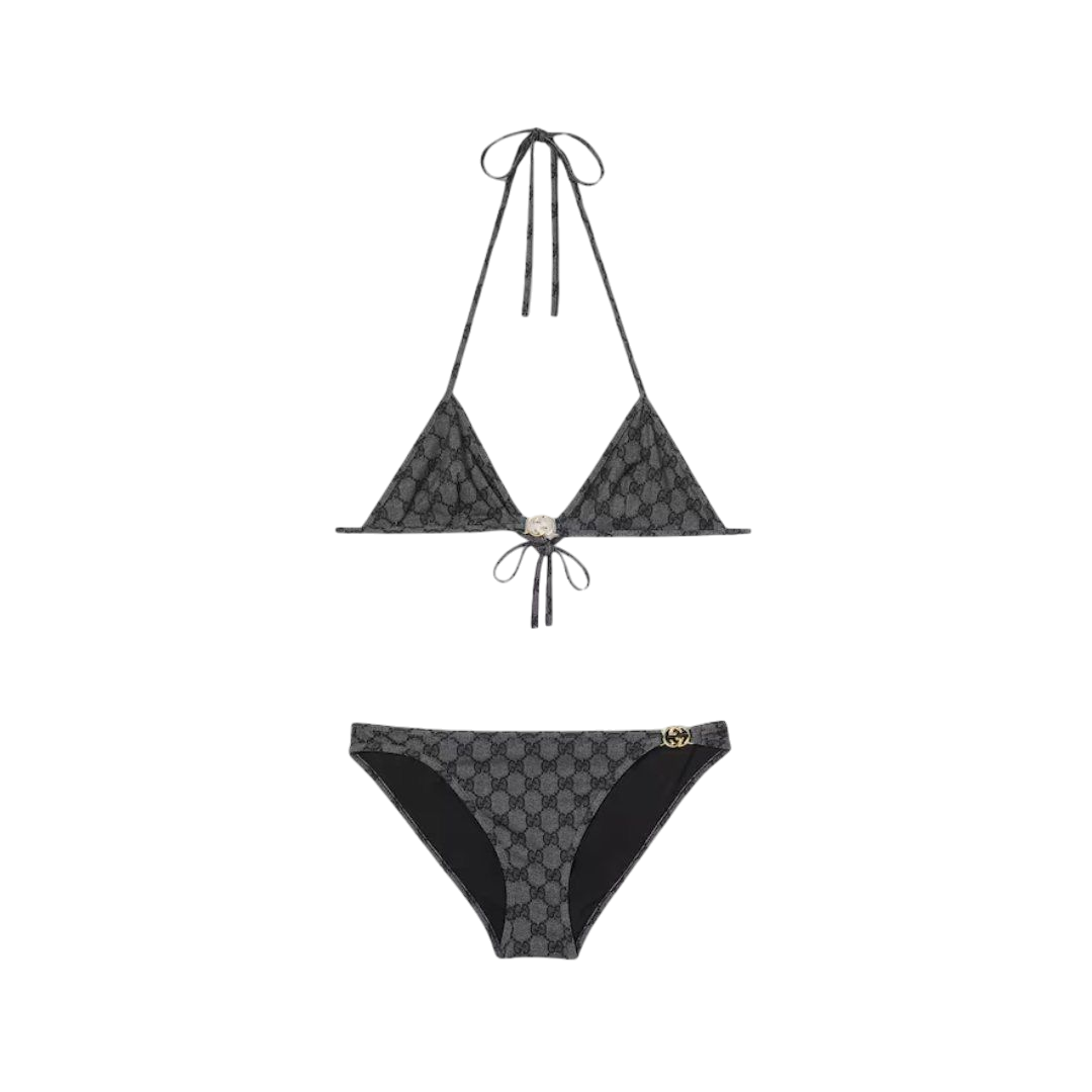 COSTUME - GUCCI STRETCH STAMPATO GRIGIO