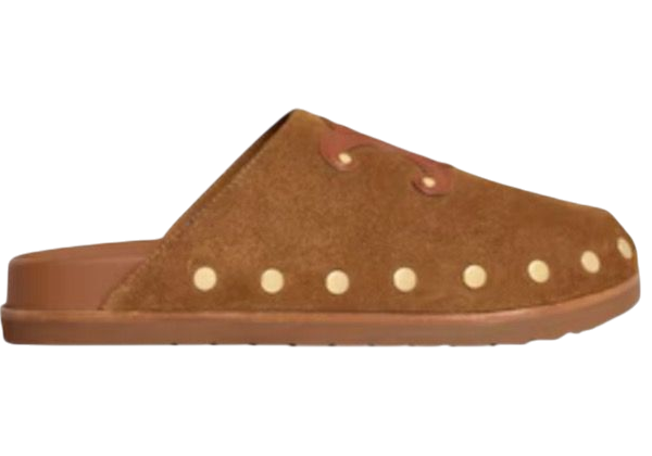 SANDALI - CELINE ZOCCOLO PITEA IN VITELLO SCAMOSCIATO