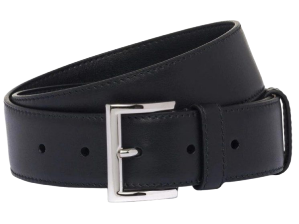 CINTURA -  PRADA NERO SILVER