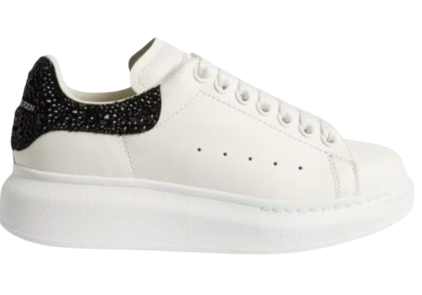 SCARPE - ALEXANDER MCQUEEN OVERSIZE BRILLANTINATI NERI