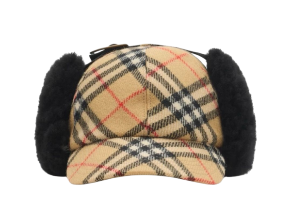 BERRETTO - BURBERRY TRAPPER CHECK