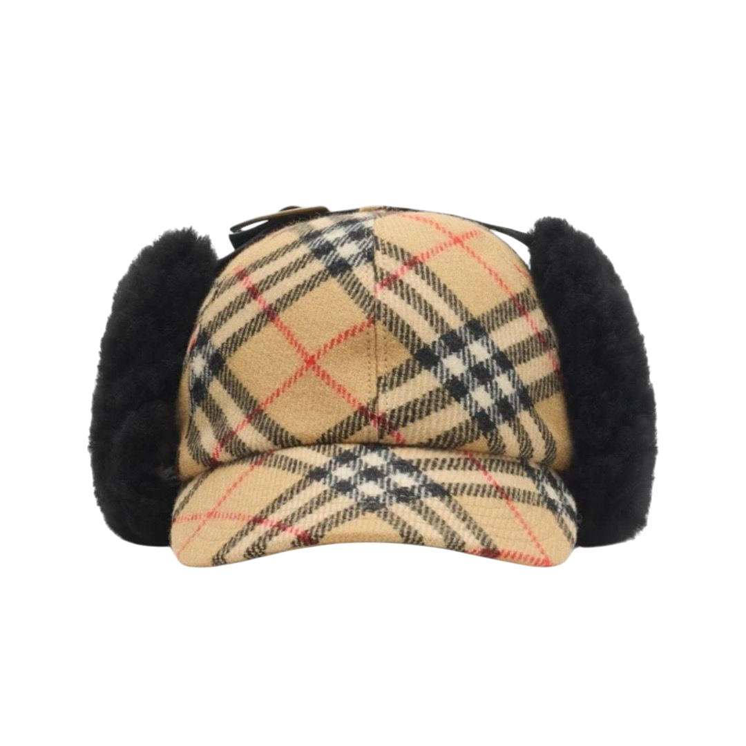 BERRETTO - BURBERRY TRAPPER CHECK