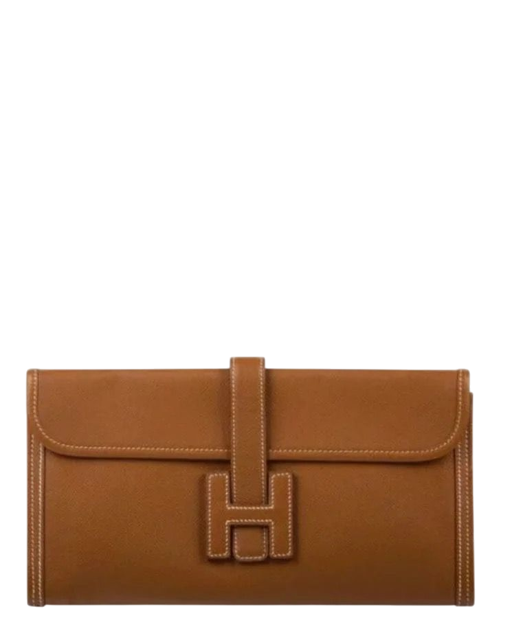 PORTAFOGLIO - HERMÈS JIGE ELAN MARRONE