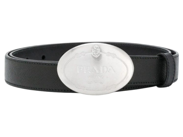 CINTURA -  PRADA SAFFIANO NERO