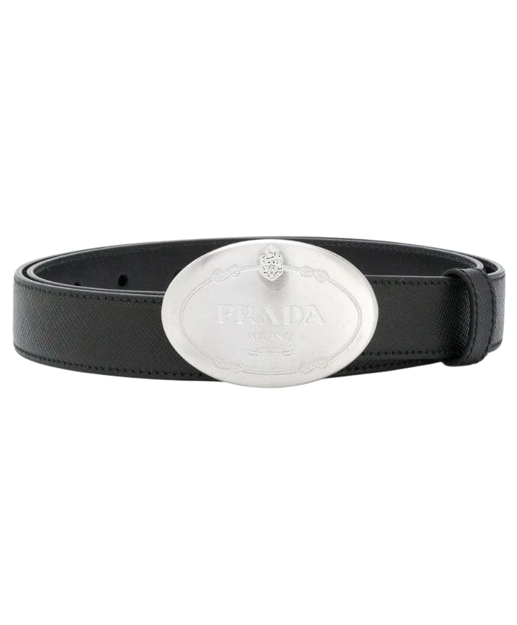 CINTURA -  PRADA SAFFIANO NERO