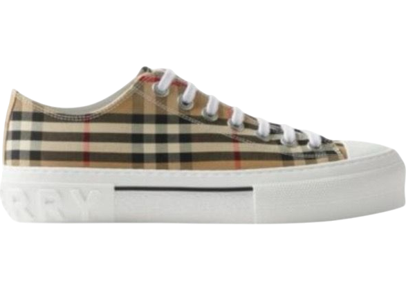 SCARPE - BURBERRY CHECK IN COTONE