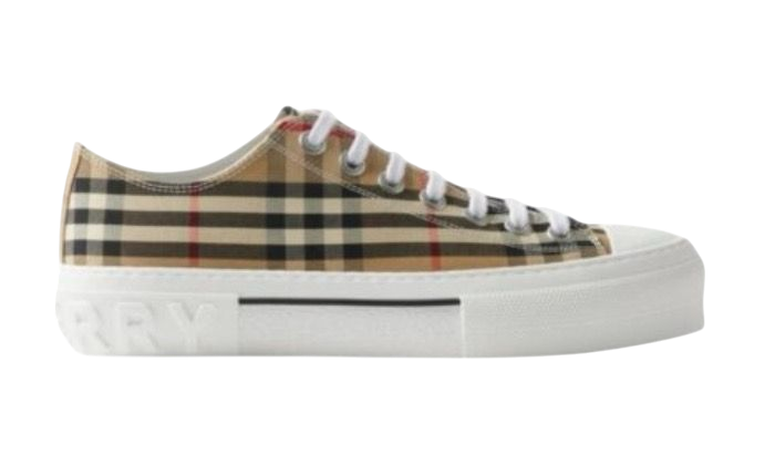 SCARPE - BURBERRY CHECK IN COTONE