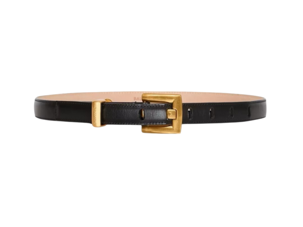 CINTURA - BALMAIN VITELLO NERA