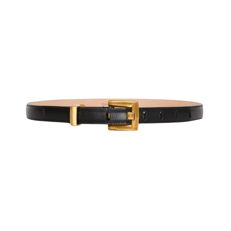 CINTURA - BALMAIN VITELLO NERA