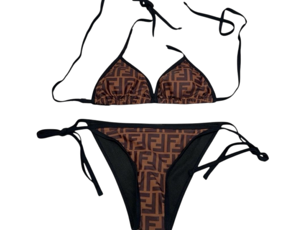 COSTUME - FENDI TRIANGOLO MARRONE