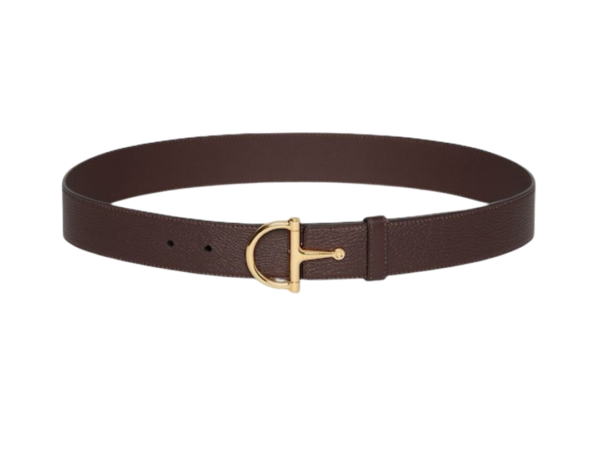 CINTURA - GUCCI CON FIBBIA MEZZO MORSETTO