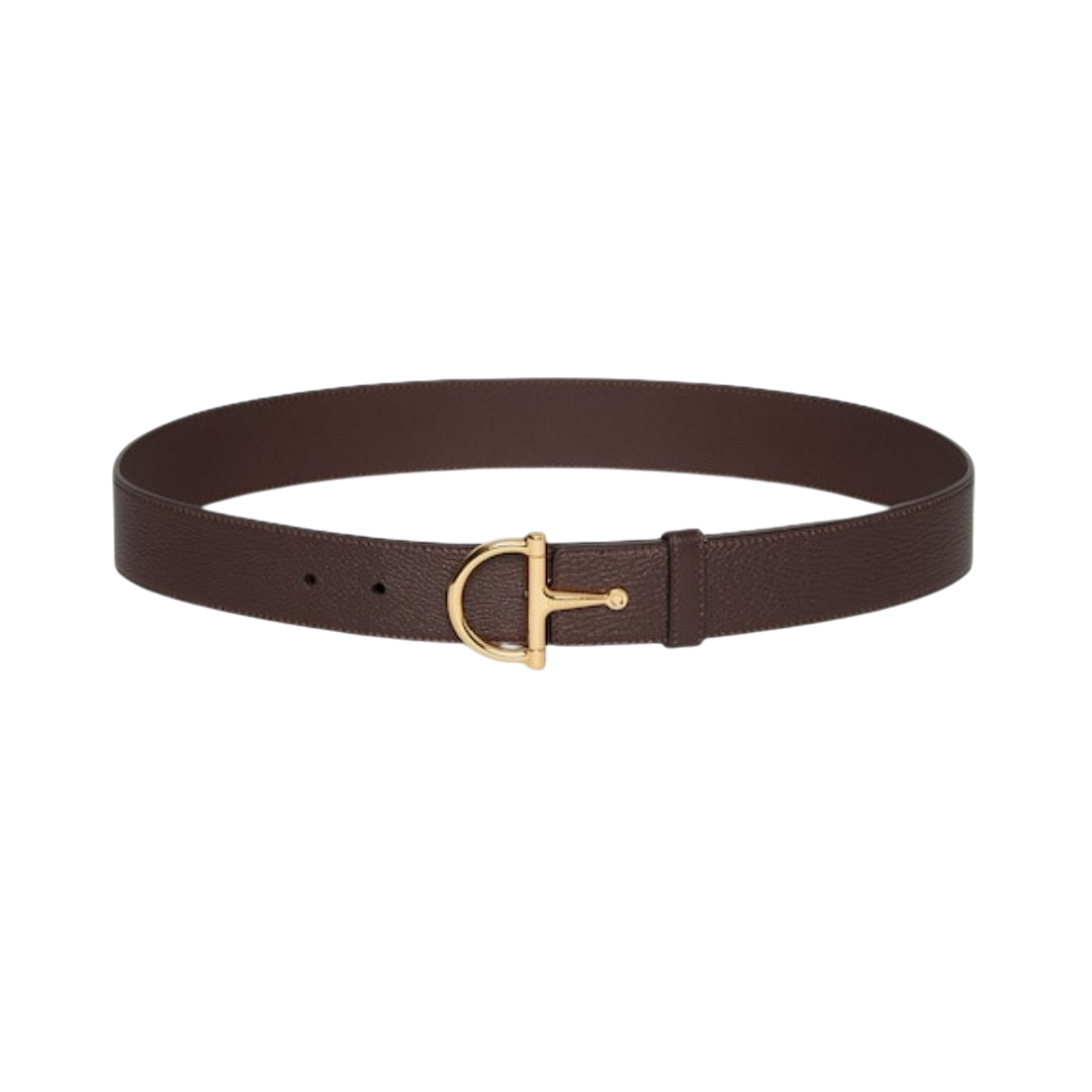 CINTURA - GUCCI CON FIBBIA MEZZO MORSETTO