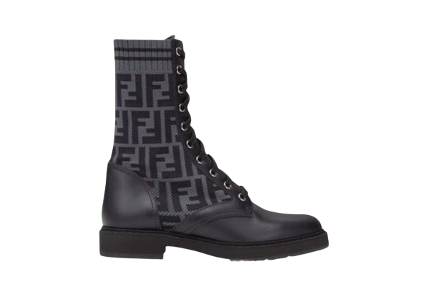 STIVALETTO - FENDI EMPREINTE NERO