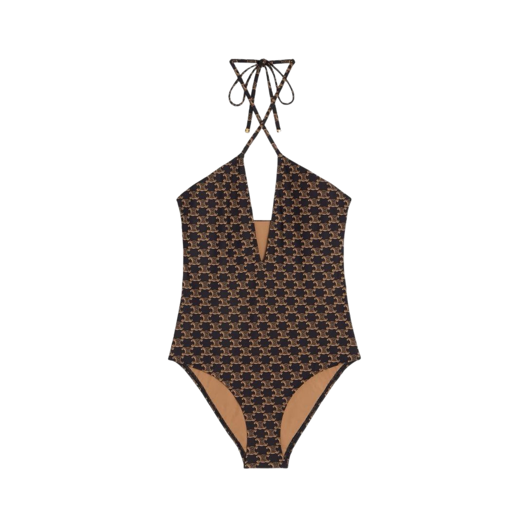COSTUME - CELINE JERSEY MONOGRAM MARRONE
