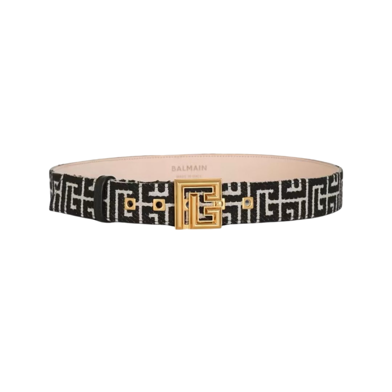 CINTURA - BALMAIN JACQUARD MONOGRAMMA