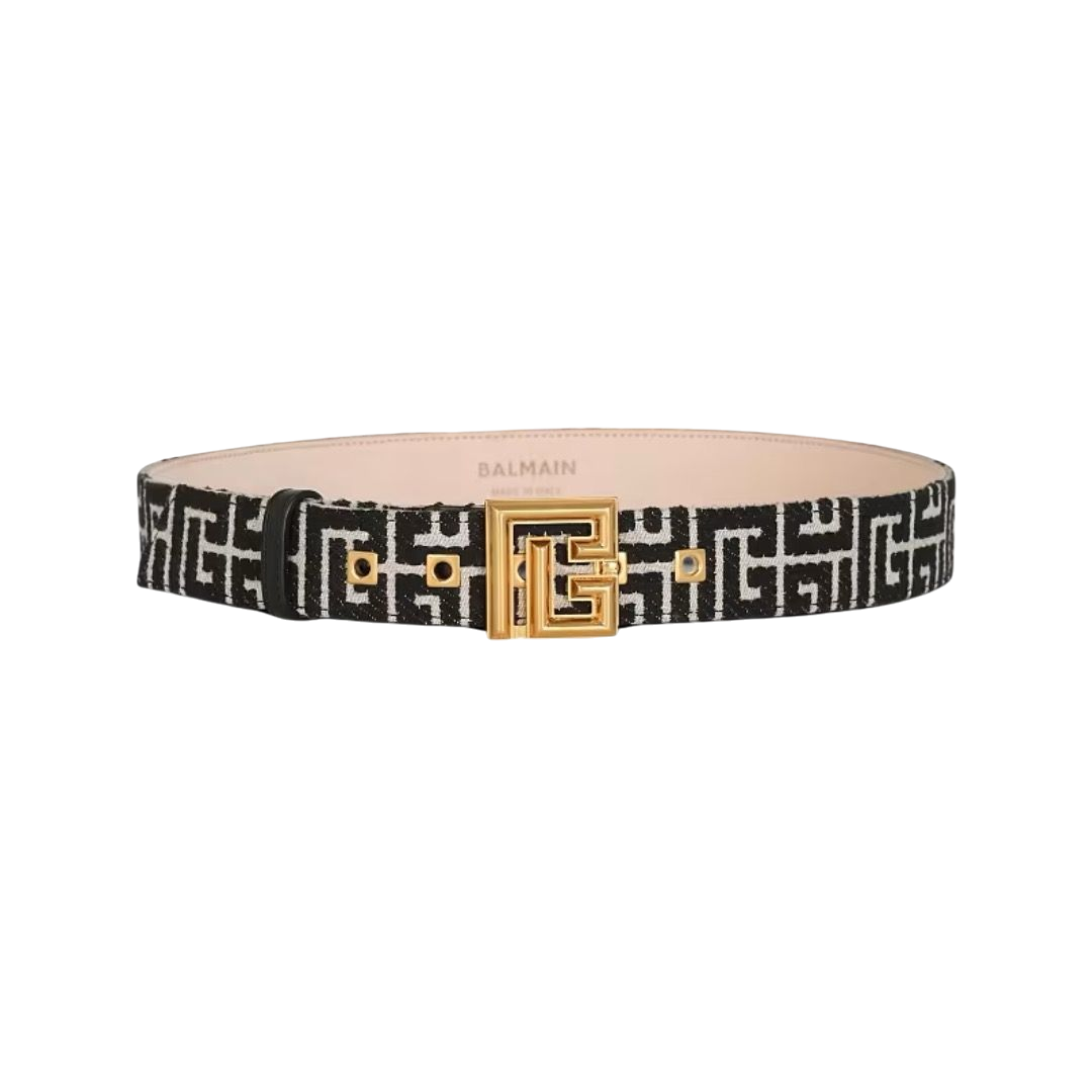 CINTURA - BALMAIN JACQUARD MONOGRAMMA