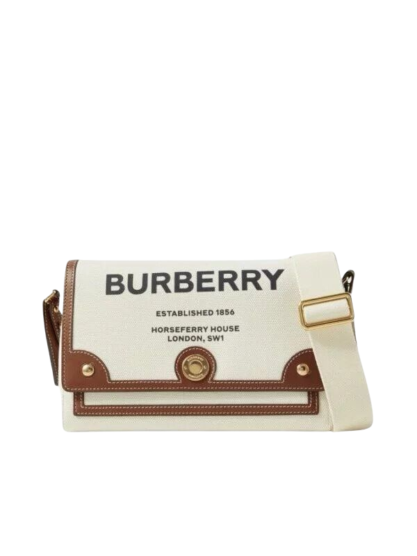 BORSA - BURBERRY HORSEFERRY MARRONE LATTE