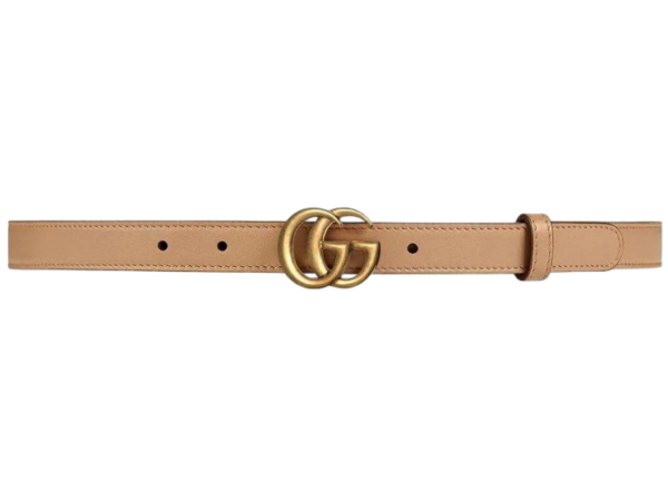 CINTURA - GUCCI MARMONT MARRONE