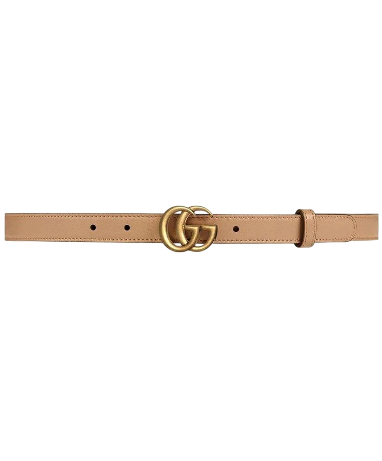 CINTURA - GUCCI MARMONT MARRONE