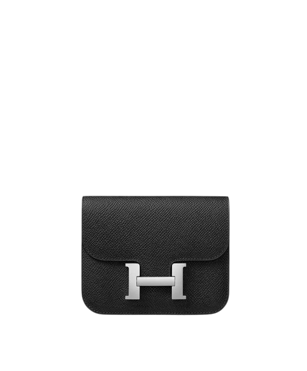 PORTAFOGLIO - HERMÈS CONSTANCE SLIM NERO