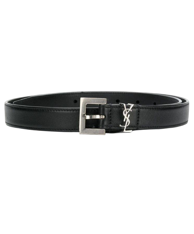 CINTURA -  SAINT LAURENT CASSANDRE NERO
