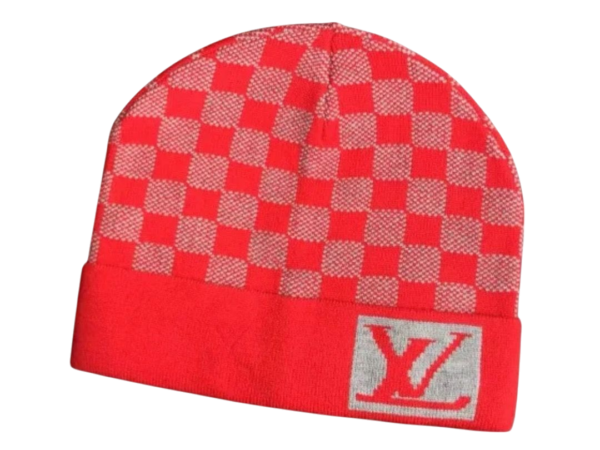 BERRETTO - LOUIS VUITTON HOLIDAY ROSSO/GRIGIO
