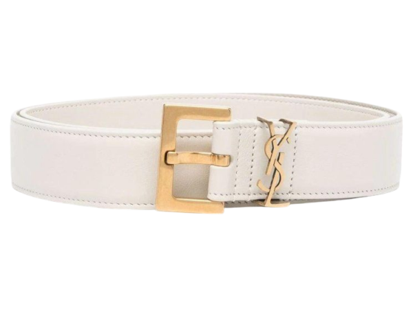CINTURA -  SAINT LAURENT CASSANDRE BIANCO