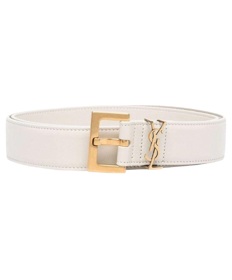 CINTURA -  SAINT LAURENT CASSANDRE BIANCO
