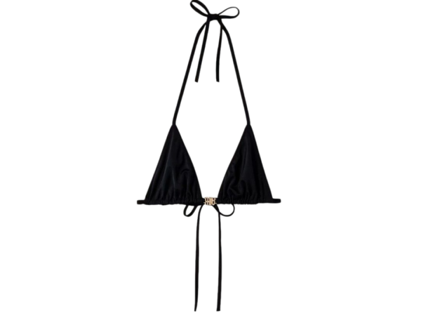 COSTUME - MIU MIU JERSEY BRA NERO