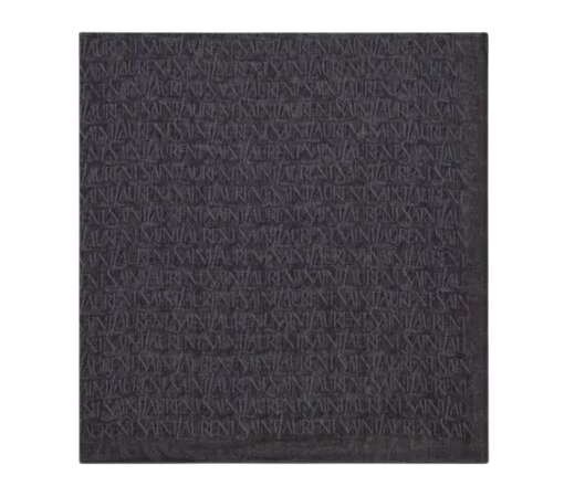 SCIARPA - SAINT LAURENT GRANDE SCIALLE QUADRATO IN FIBRA DI CASEINA E MODAL