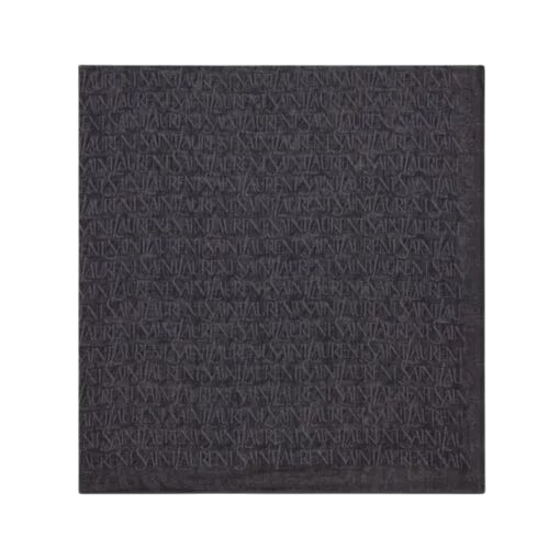 SCIARPA - SAINT LAURENT GRANDE SCIALLE QUADRATO IN FIBRA DI CASEINA E MODAL