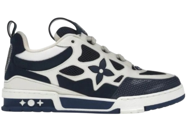 SCARPE - LOUIS VUITTON SKATE BLU BIANCO