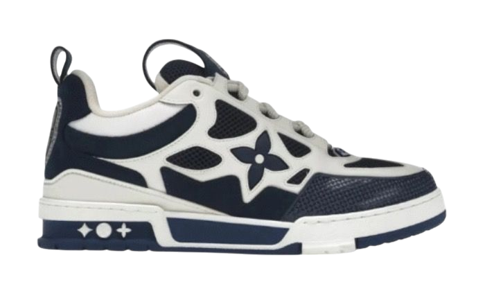 SCARPE - LOUIS VUITTON SKATE BLU BIANCO