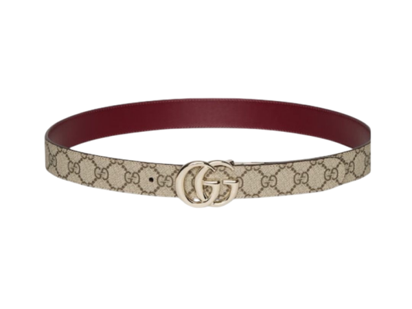 CINTURA - GUCCI LARGA REVERSIBILE MARMONT