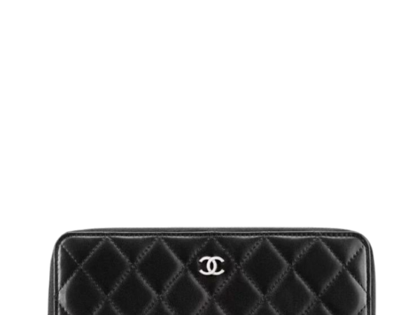 PORTAFOGLIO - CHANEL NERO/ARGENTO