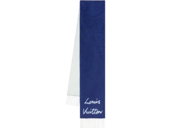 SCIARPA - LOUIS VUITTON FLUFFYGRAM BLU