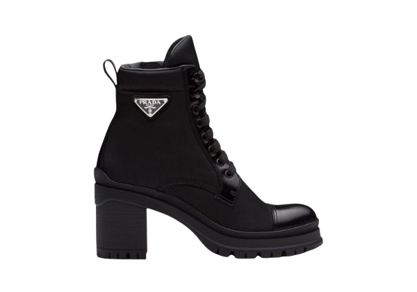 STIVALETTI - PRADA BOOTIES NERO 5.5cm