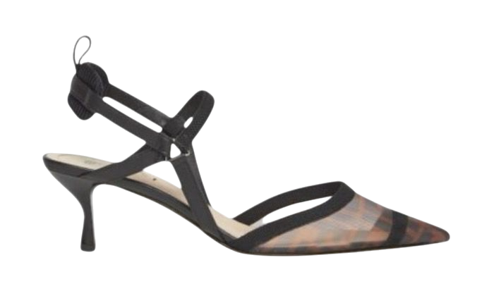 TACCHI - FENDI SLINGBACK MARRONE